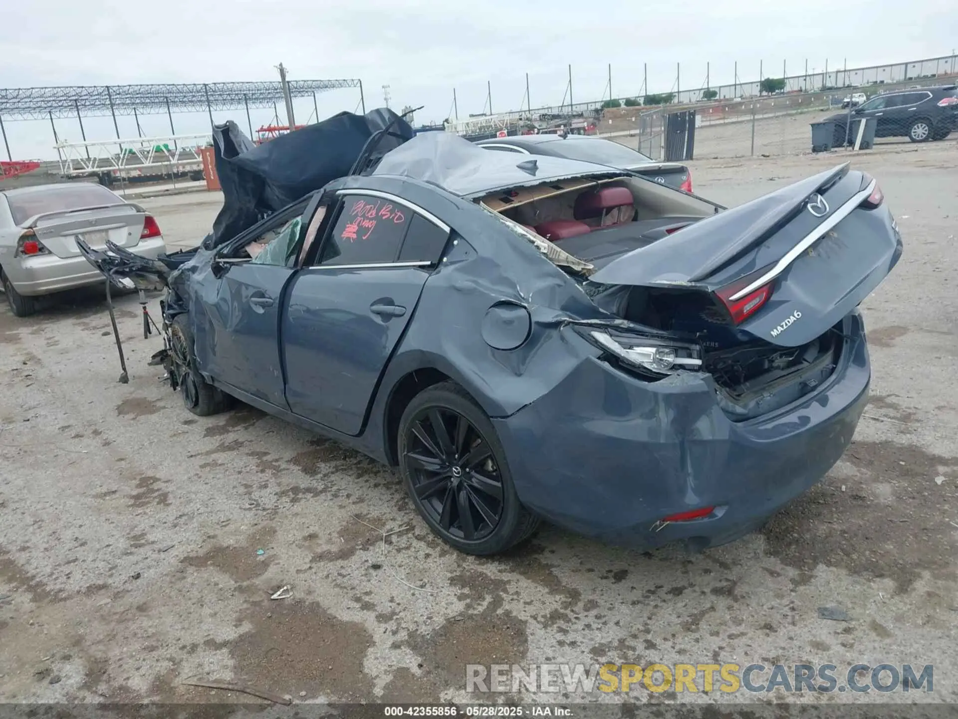 3 Photograph of a damaged car JM1GL1WY4M1601095 MAZDA MAZDA6 2021