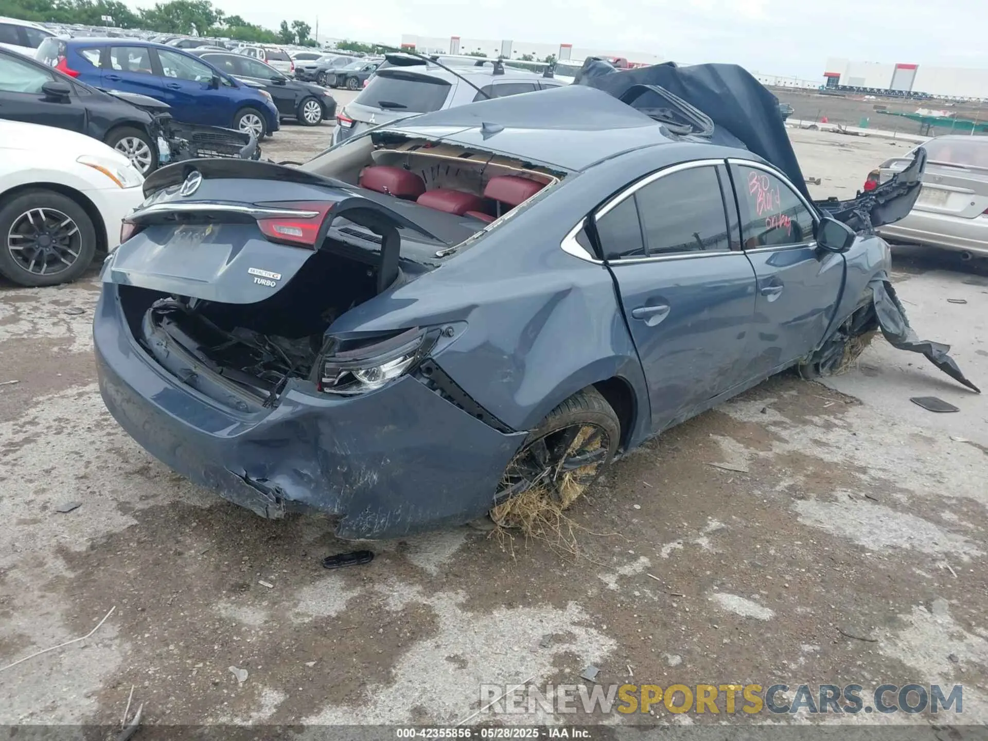 4 Photograph of a damaged car JM1GL1WY4M1601095 MAZDA MAZDA6 2021