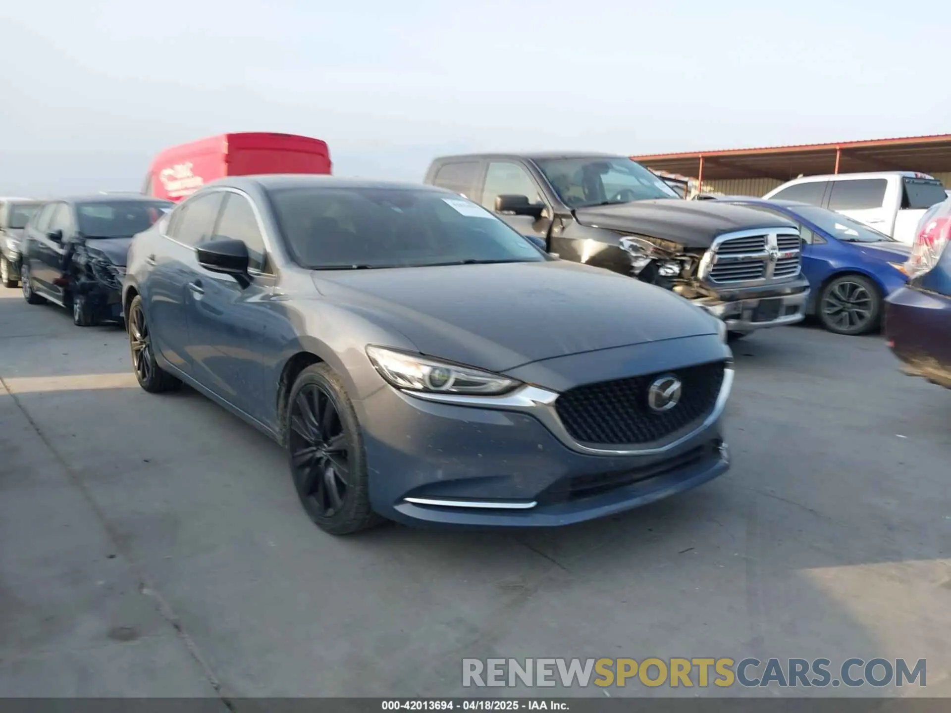 1 Photograph of a damaged car JM1GL1WY9M1609502 MAZDA MAZDA6 2021