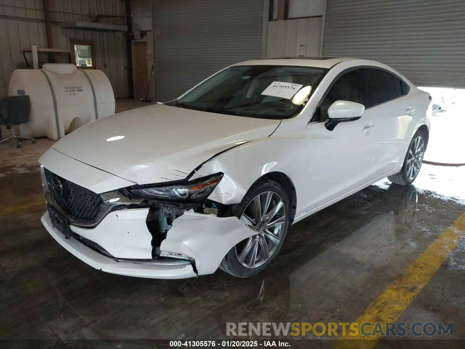 2 Photograph of a damaged car JM1GL1WY9M1614117 MAZDA MAZDA6 2021
