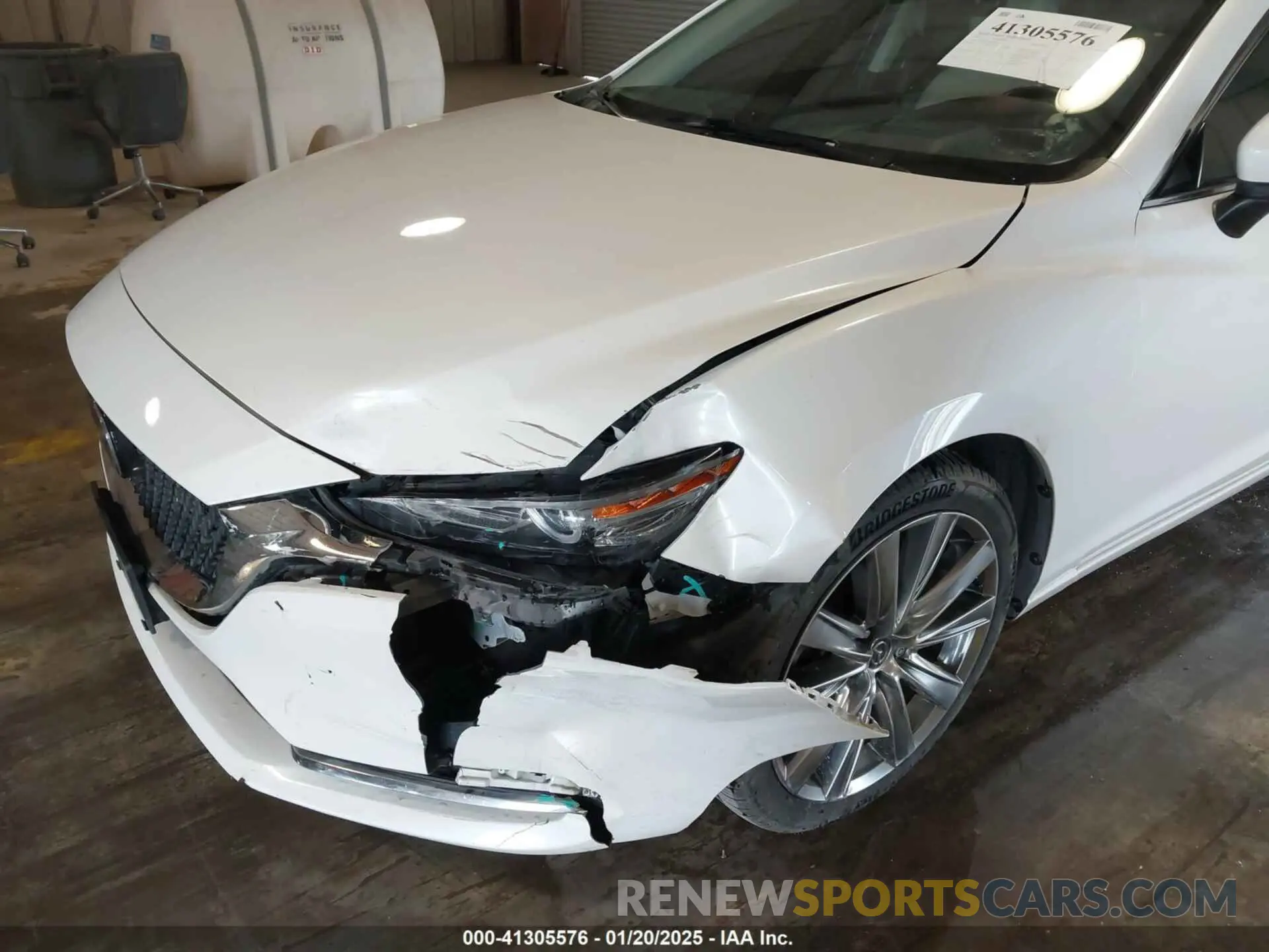 6 Photograph of a damaged car JM1GL1WY9M1614117 MAZDA MAZDA6 2021