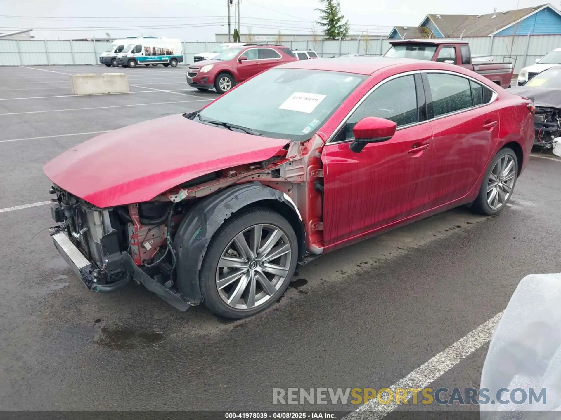 2 Photograph of a damaged car JM1GL1XY0M1611671 MAZDA MAZDA6 2021