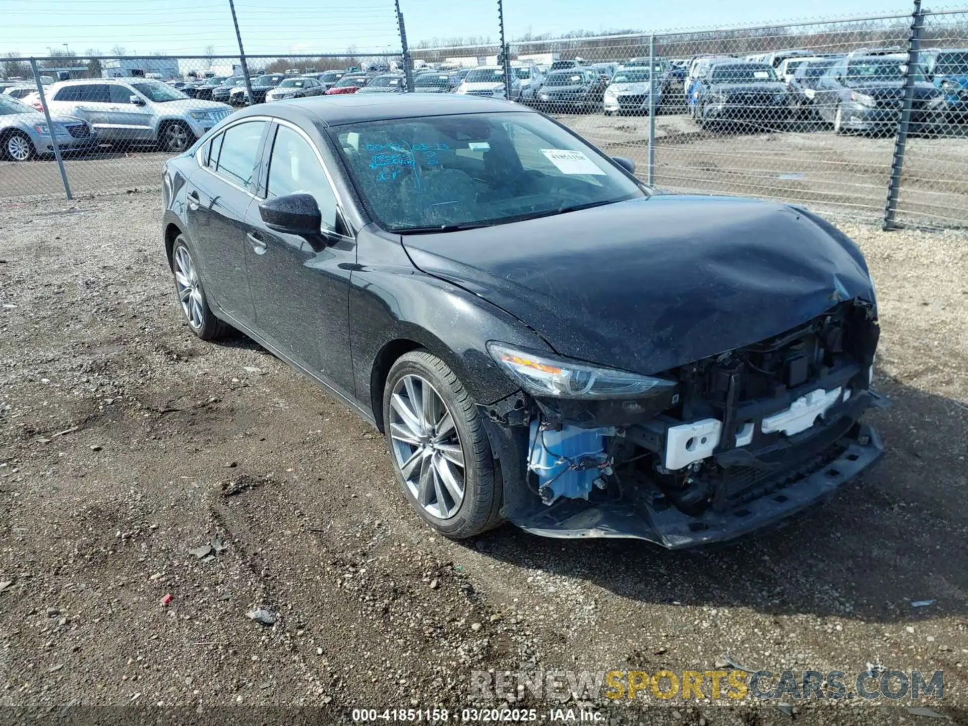 1 Photograph of a damaged car JM1GL1XY7M1615149 MAZDA MAZDA6 2021