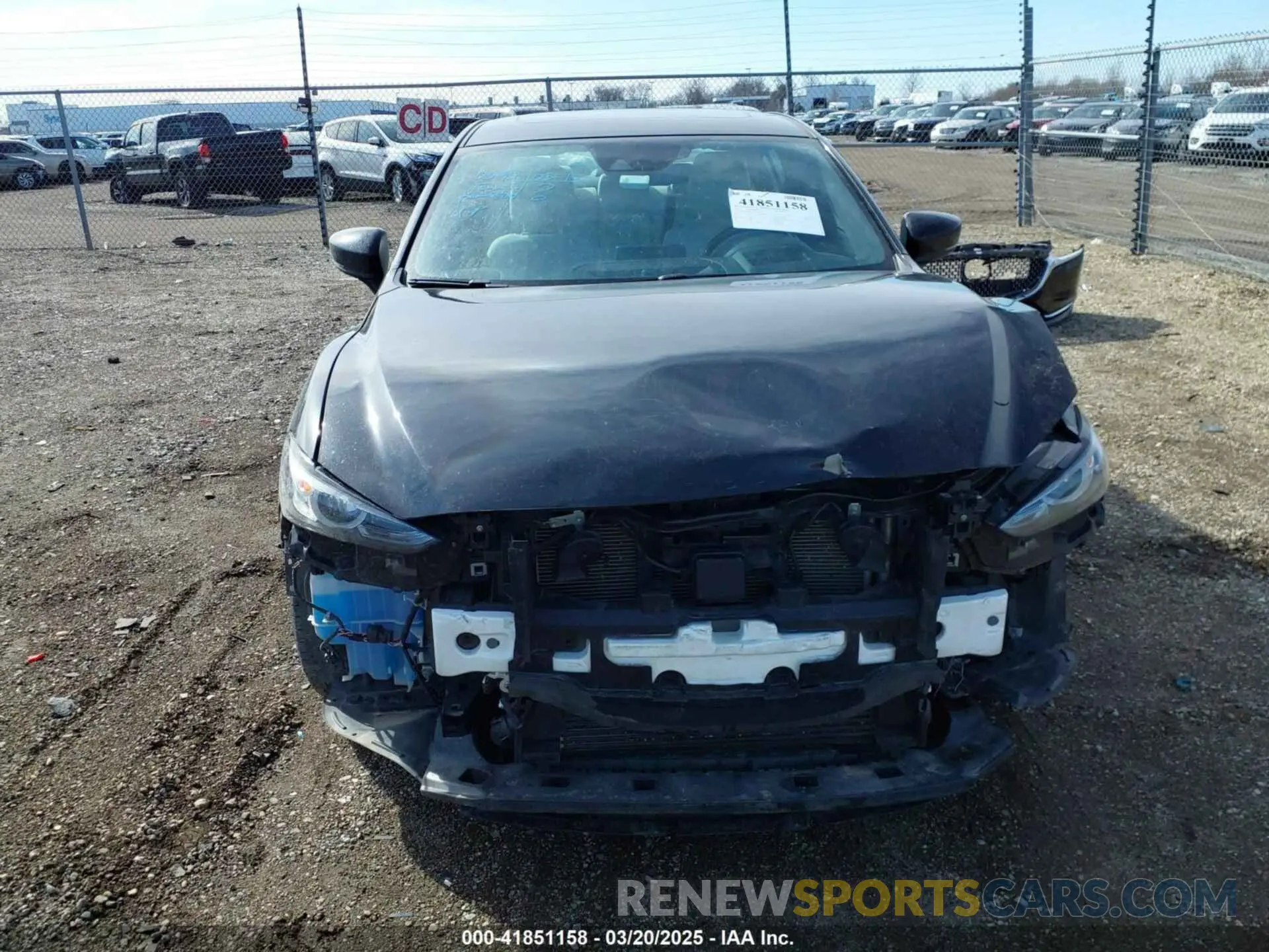13 Photograph of a damaged car JM1GL1XY7M1615149 MAZDA MAZDA6 2021