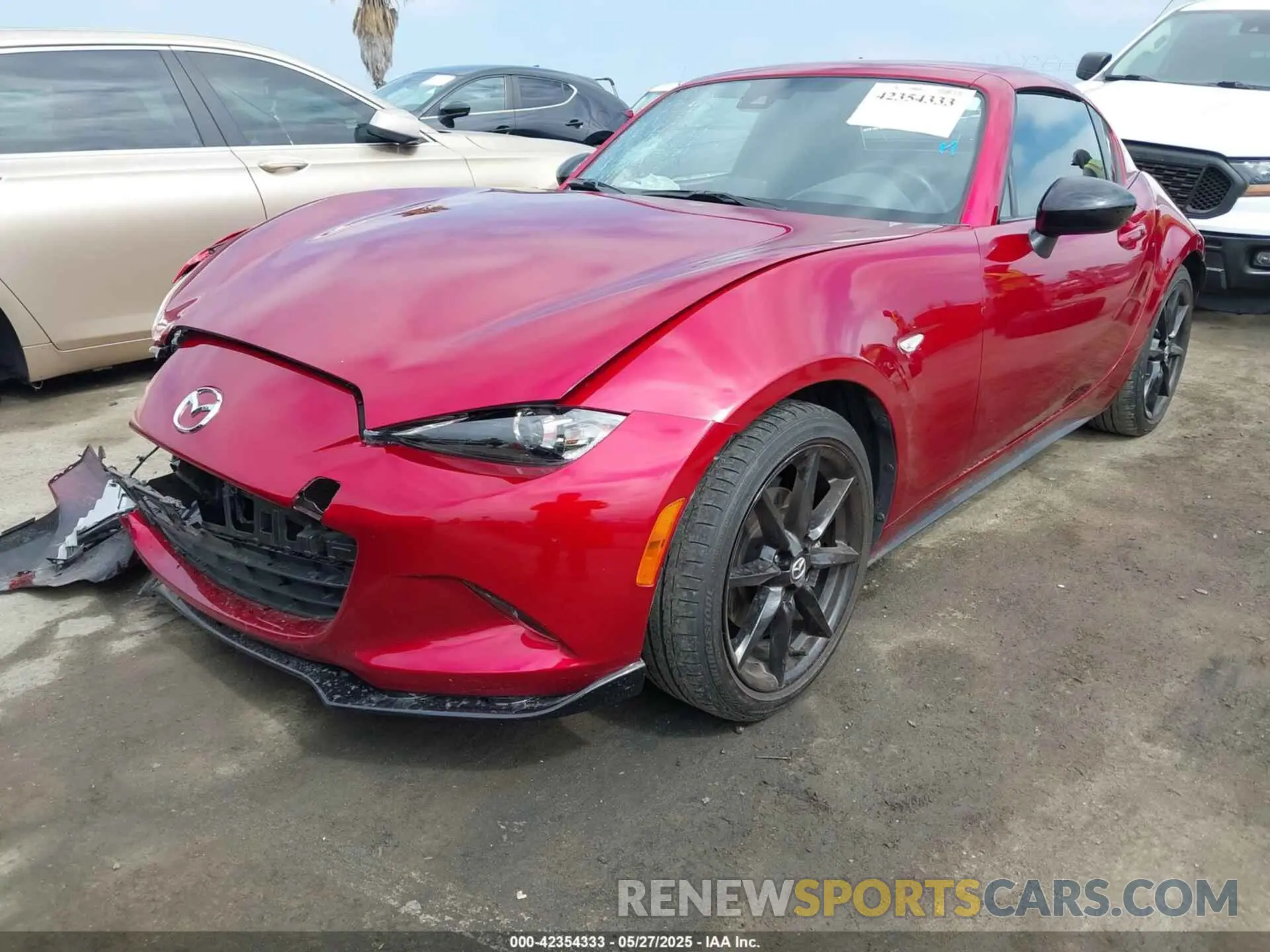 2 Photograph of a damaged car JM1NDAL78M0453975 MAZDA MX-5 MIATA 2021
