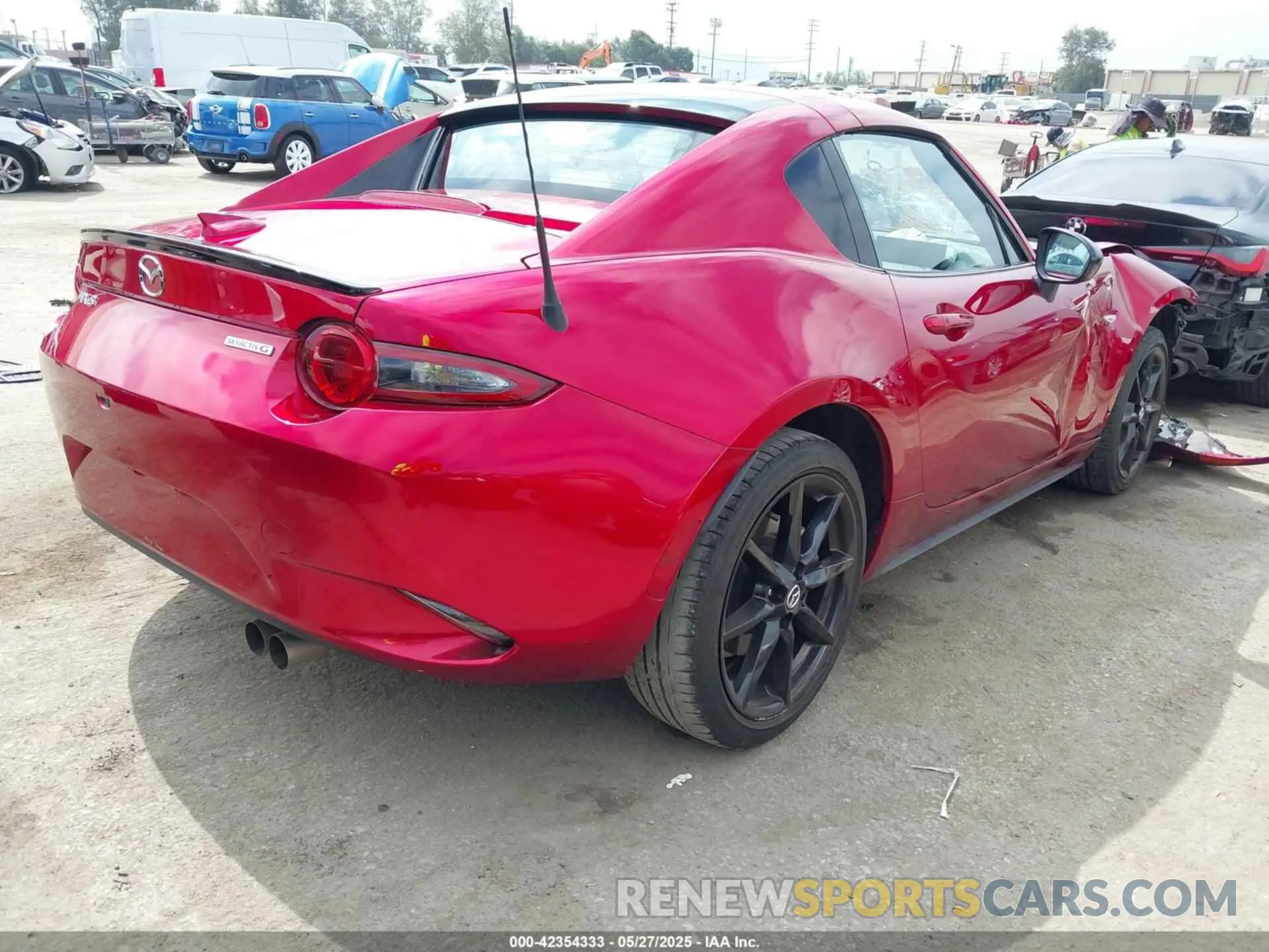 4 Photograph of a damaged car JM1NDAL78M0453975 MAZDA MX-5 MIATA 2021
