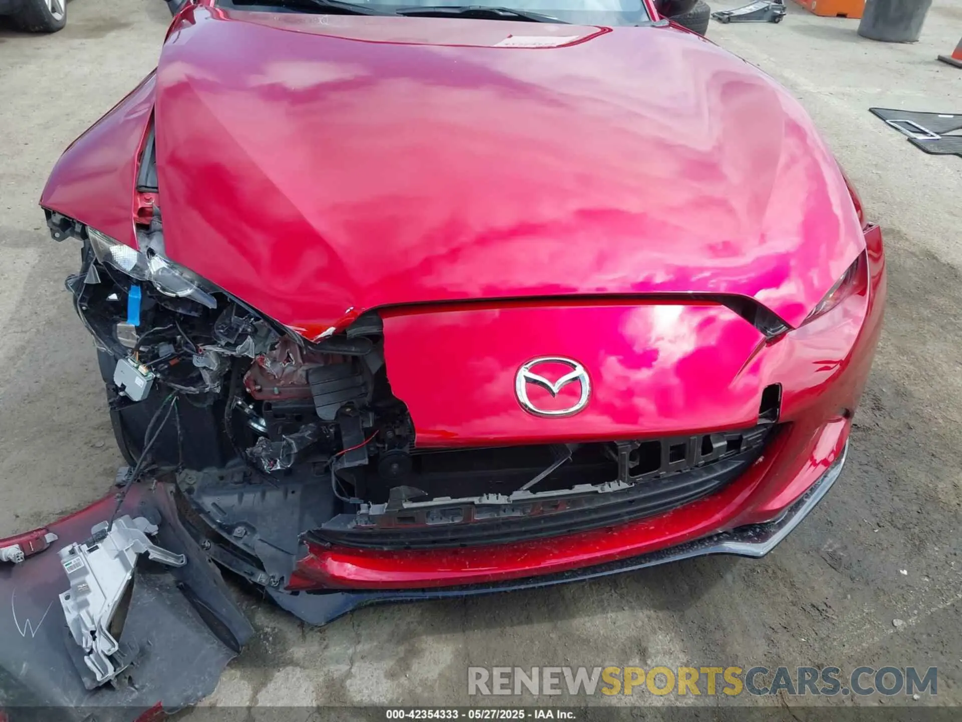 6 Photograph of a damaged car JM1NDAL78M0453975 MAZDA MX-5 MIATA 2021