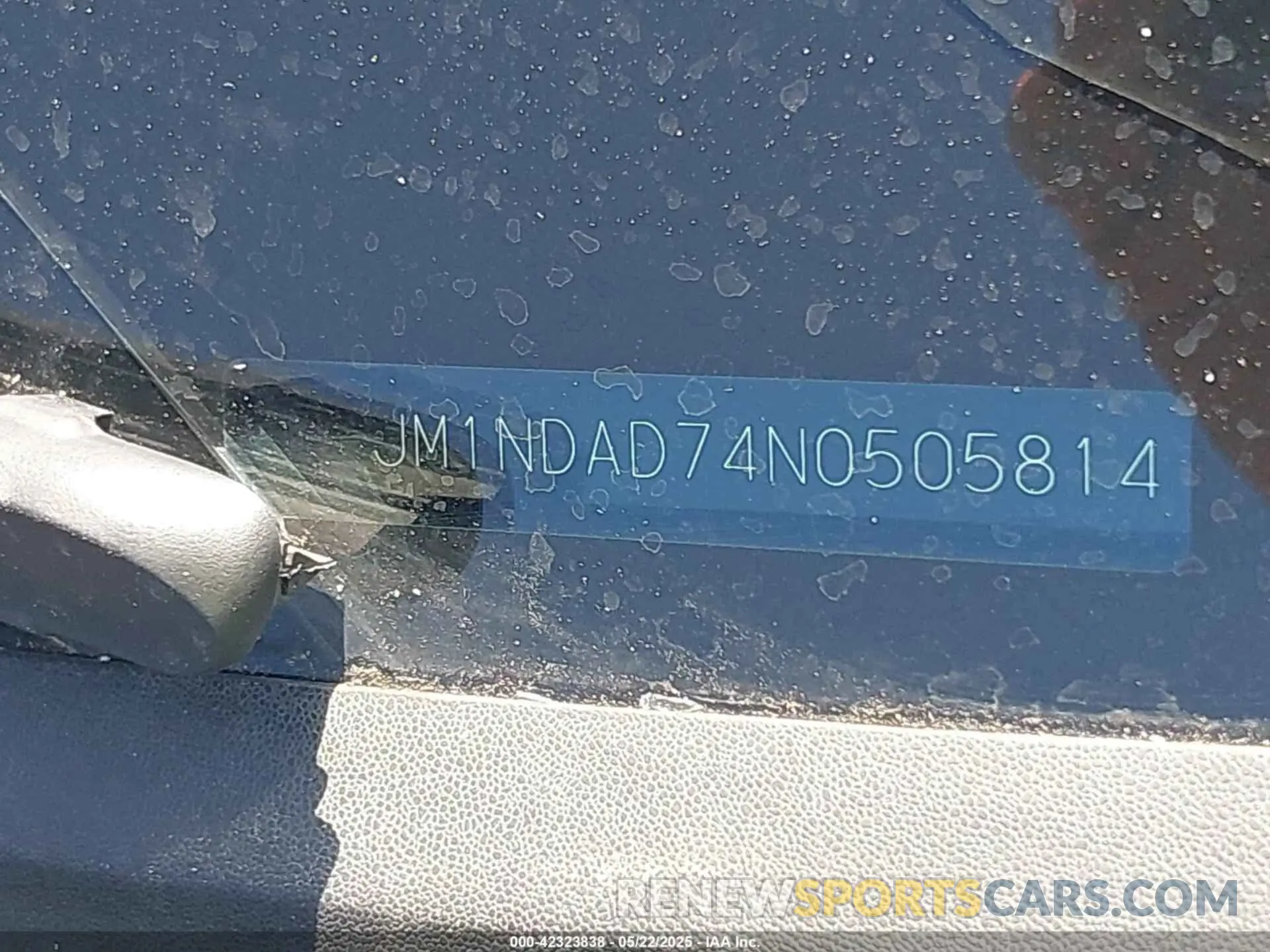 9 Photograph of a damaged car JM1NDAD74N0505814 MAZDA MX-5 MIATA 2022