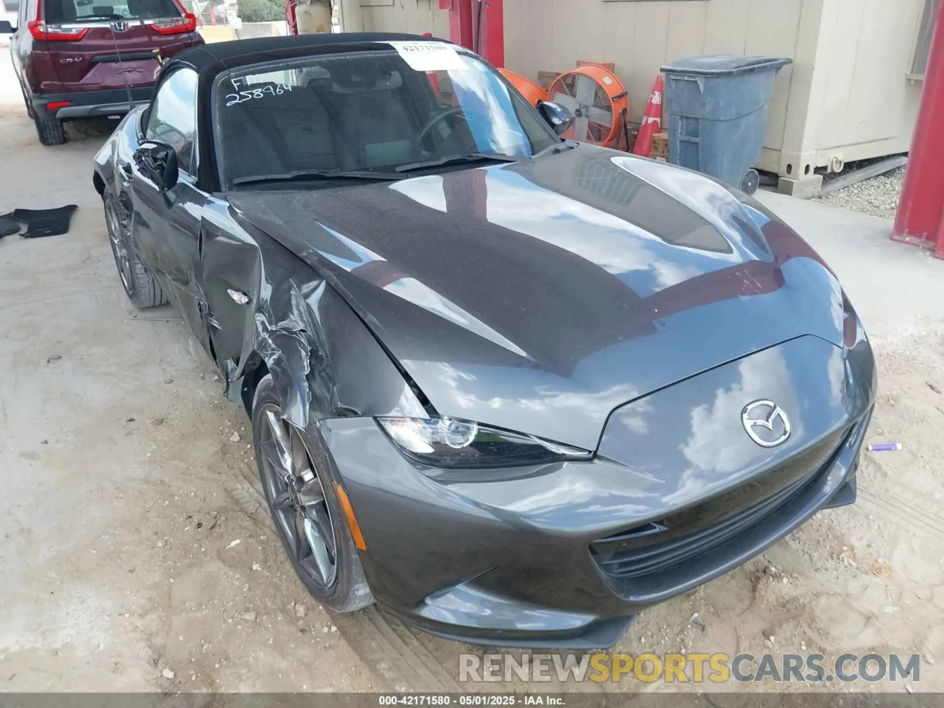 1 Photograph of a damaged car JM1NDAD75N0502727 MAZDA MX-5 MIATA 2022
