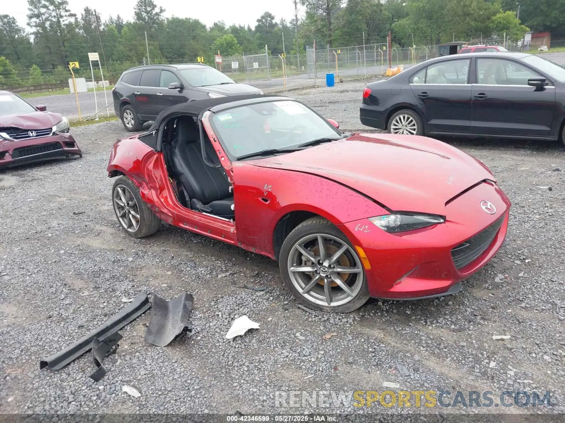 1 Photograph of a damaged car JM1NDAD75P0550991 MAZDA MX-5 MIATA 2023