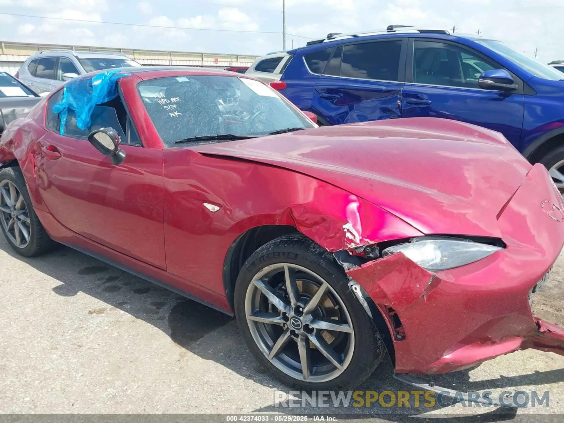 1 Photograph of a damaged car JM1NDAM77L0418888 MAZDA MX-5 MIATA RF 2020