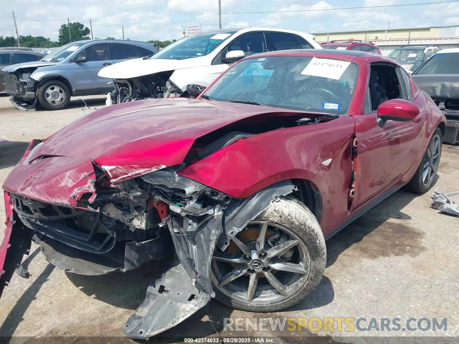 2 Photograph of a damaged car JM1NDAM77L0418888 MAZDA MX-5 MIATA RF 2020