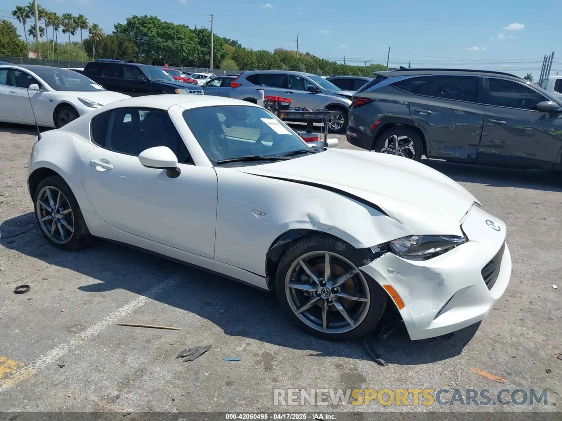 1 Photograph of a damaged car JM1NDAM75M0450871 MAZDA MX-5 MIATA RF 2021