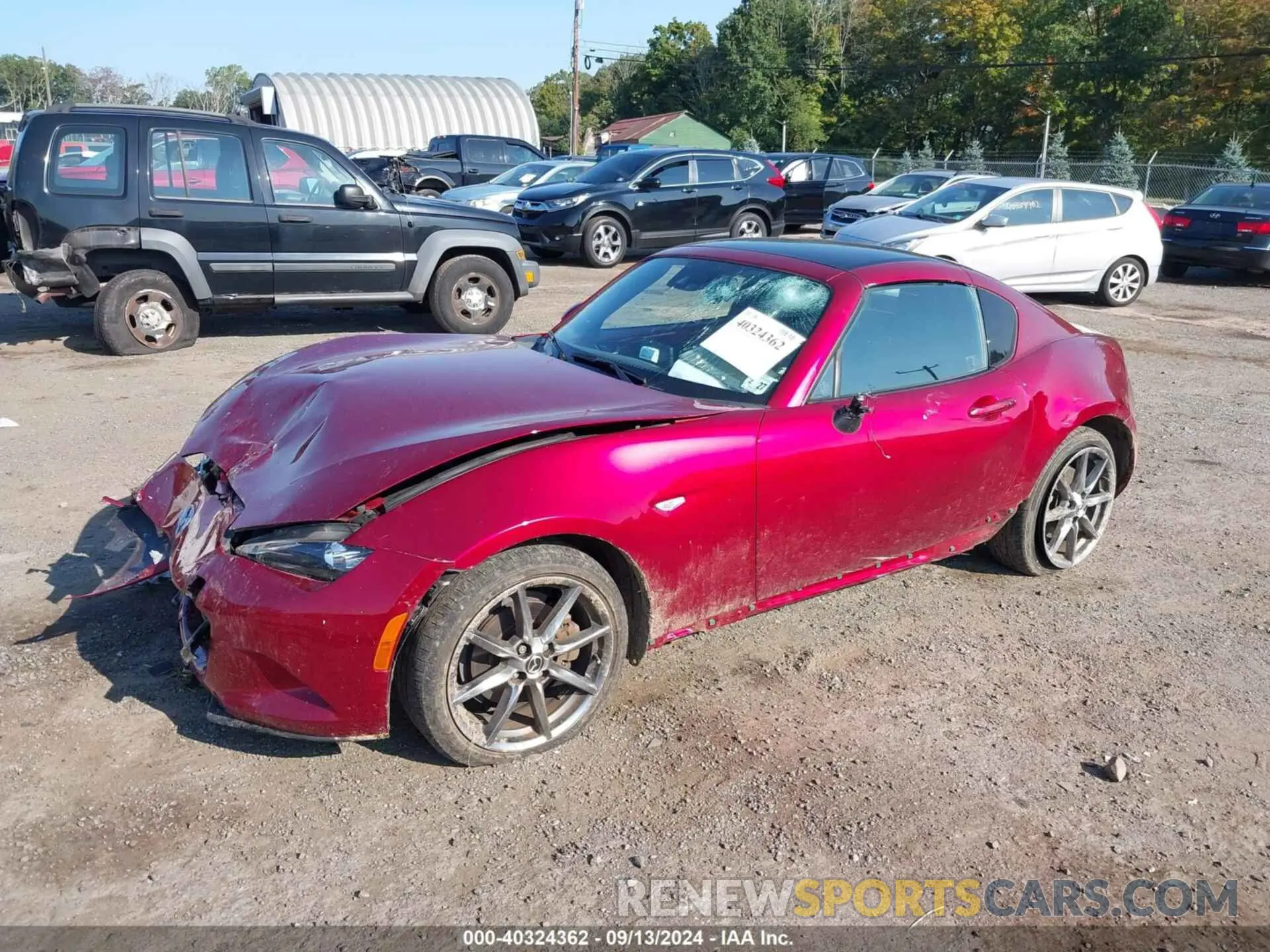 2 Photograph of a damaged car JM1NDAM71N0500277 MAZDA MX-5 MIATA RF 2022
