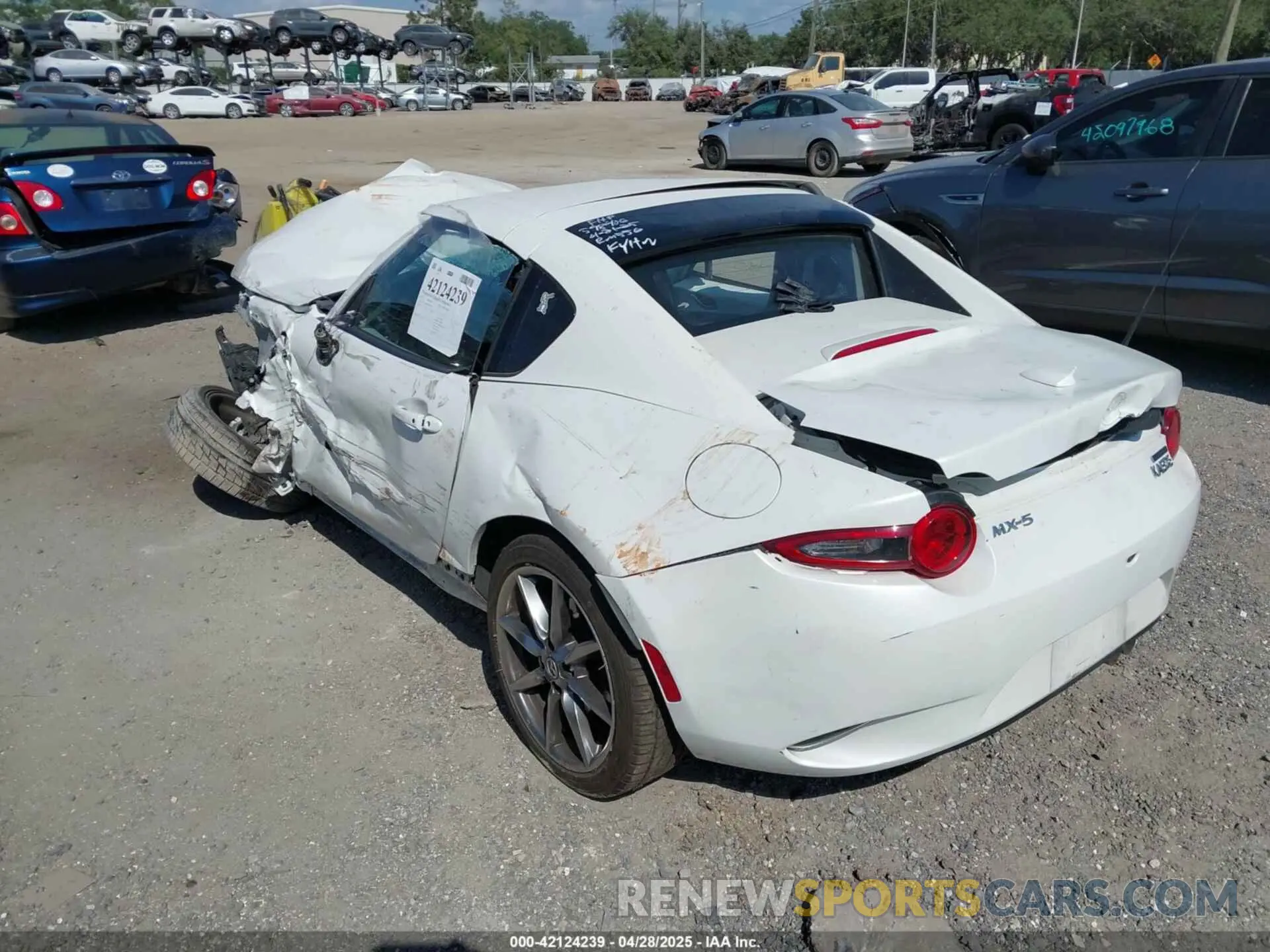 3 Photograph of a damaged car JM1NDAM74N0503948 MAZDA MX-5 MIATA RF 2022