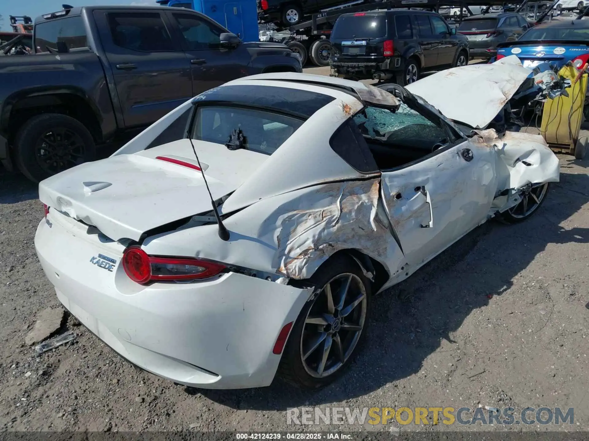 4 Photograph of a damaged car JM1NDAM74N0503948 MAZDA MX-5 MIATA RF 2022