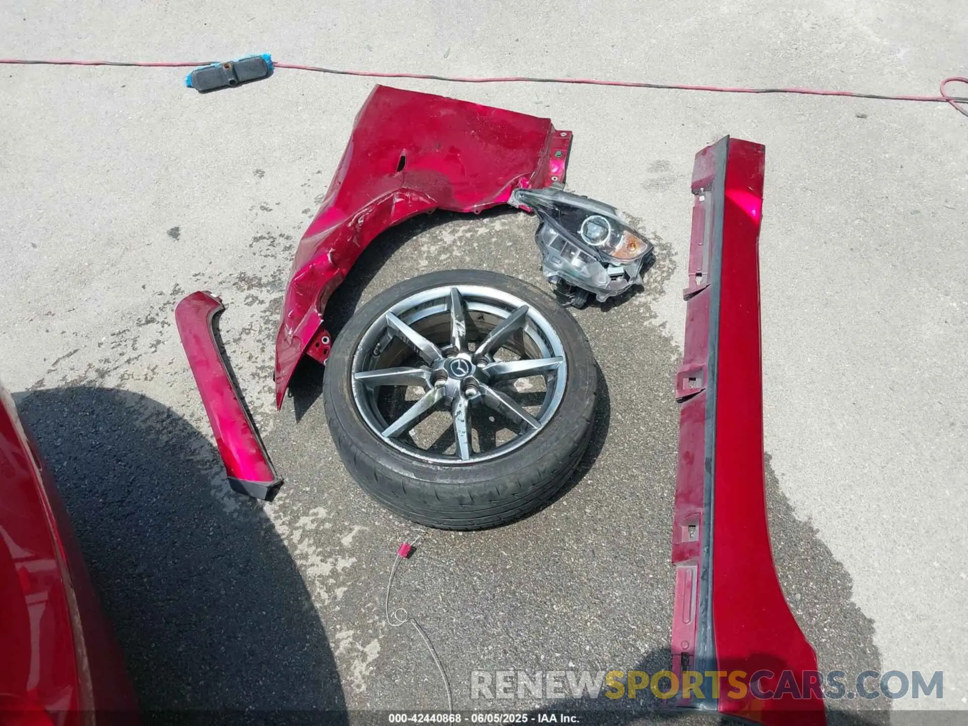 12 Photograph of a damaged car JM1NDAM76P0552023 MAZDA MX-5 MIATA RF 2023