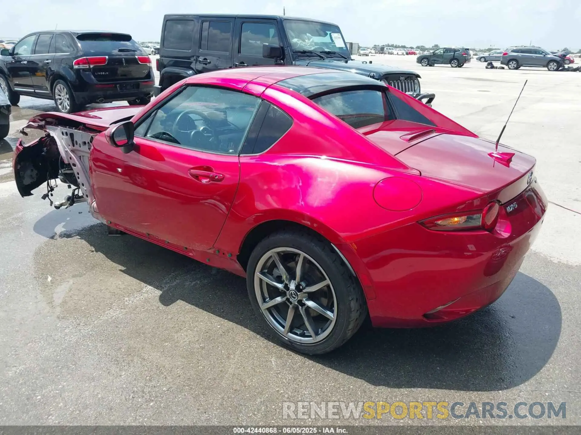 3 Photograph of a damaged car JM1NDAM76P0552023 MAZDA MX-5 MIATA RF 2023
