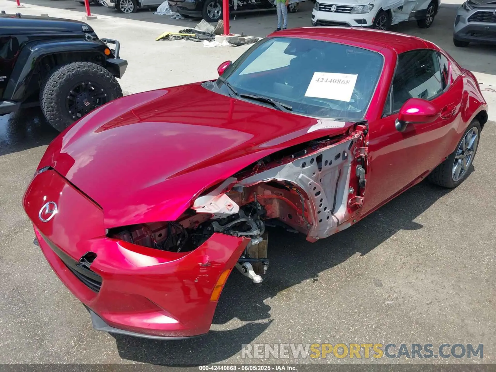 6 Photograph of a damaged car JM1NDAM76P0552023 MAZDA MX-5 MIATA RF 2023