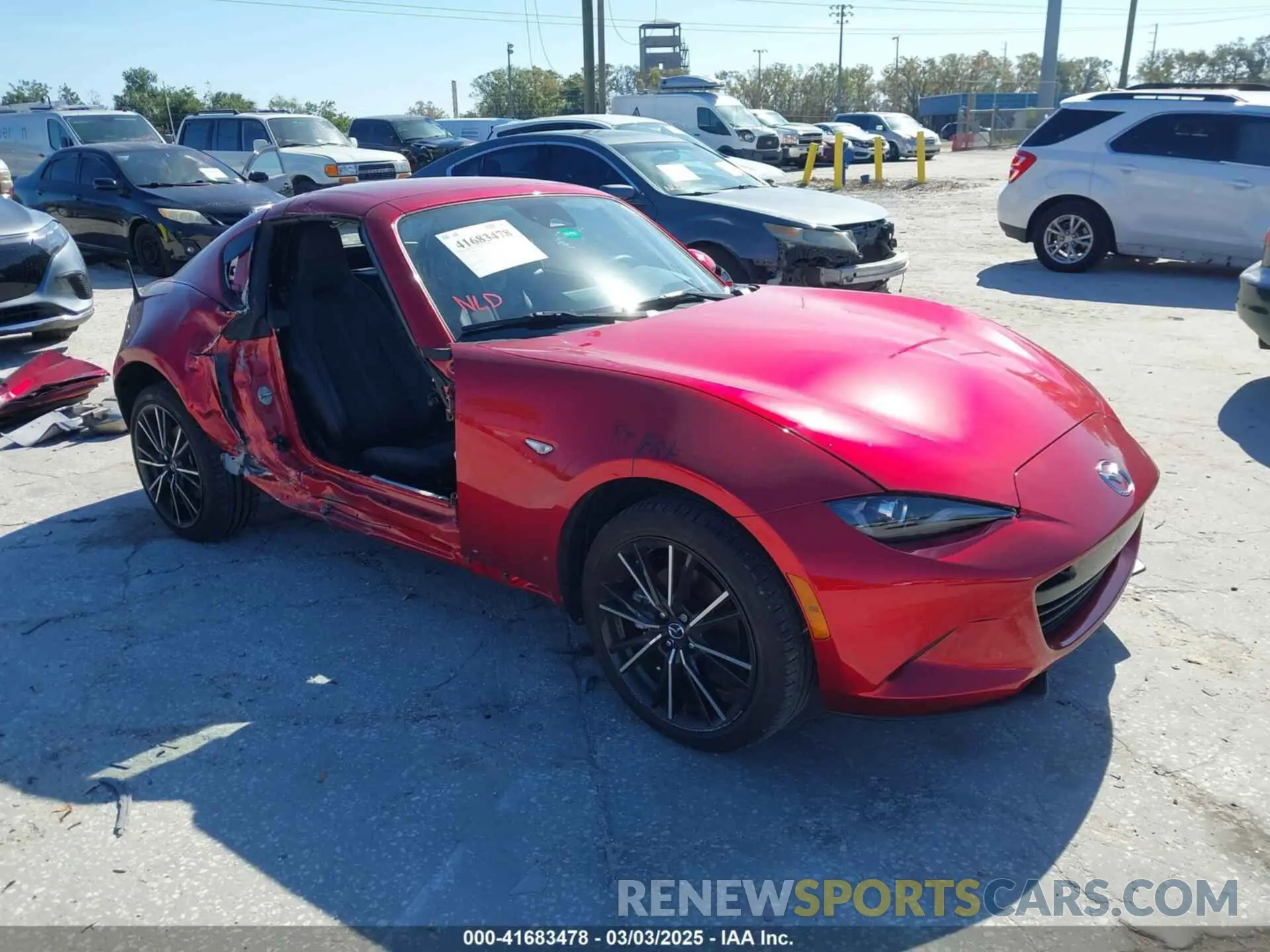 1 Photograph of a damaged car JM1NDAM72R0601530 MAZDA MX-5 MIATA RF 2024