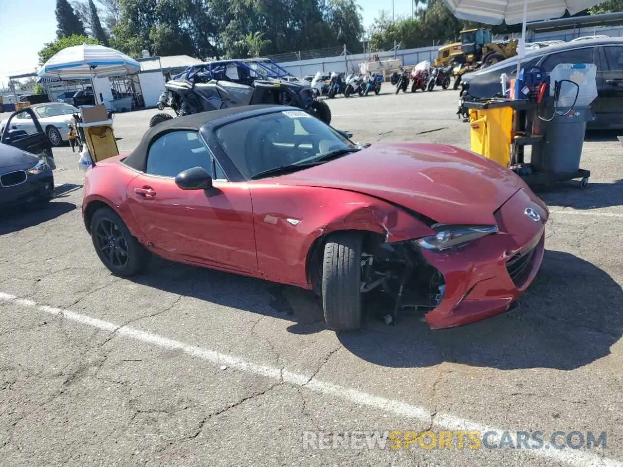 4 Photograph of a damaged car JM1NDAB77K0303256 MAZDA MX5 2019