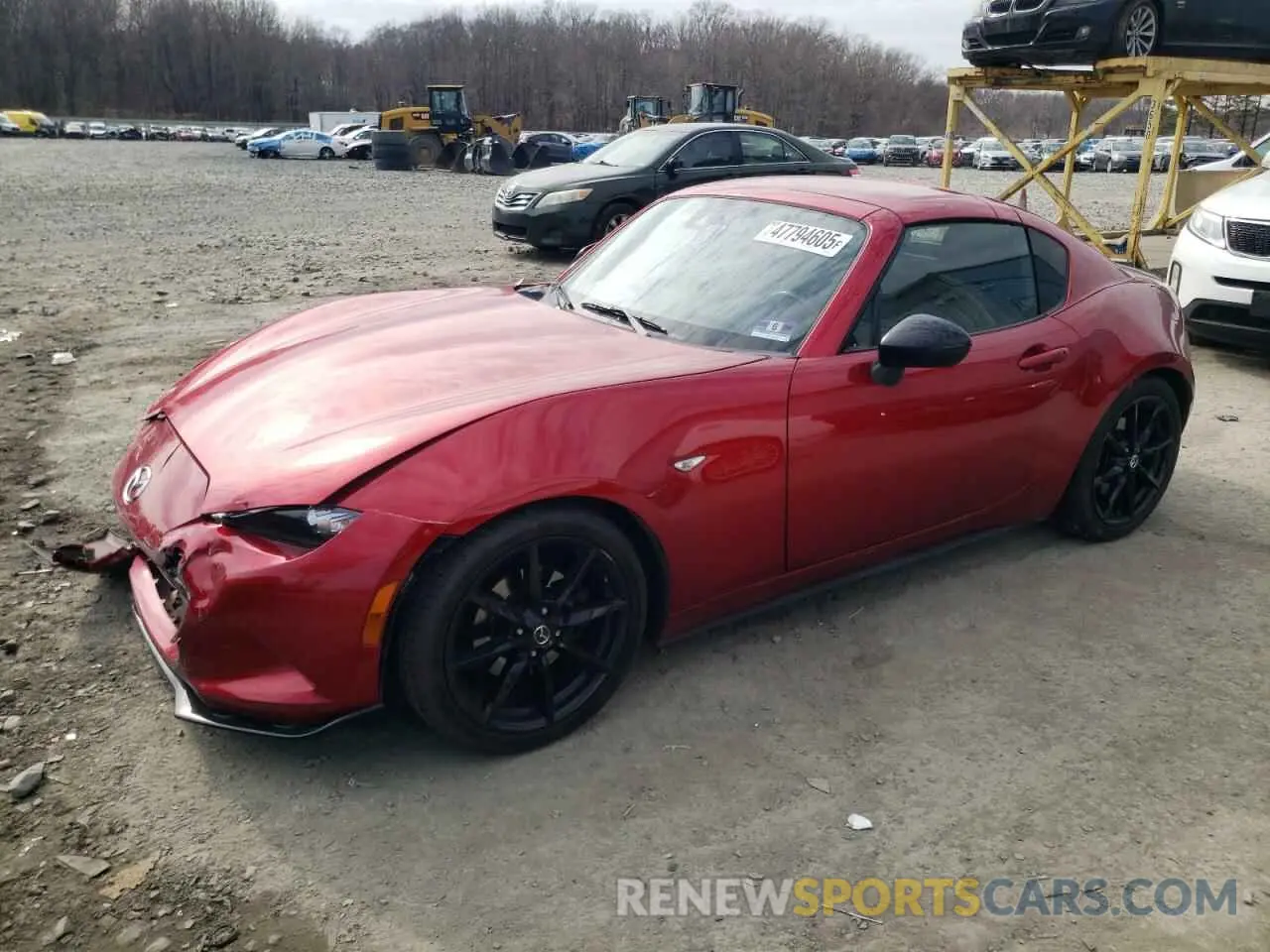 1 Photograph of a damaged car JM1NDAL73K0303415 MAZDA MX5 2019