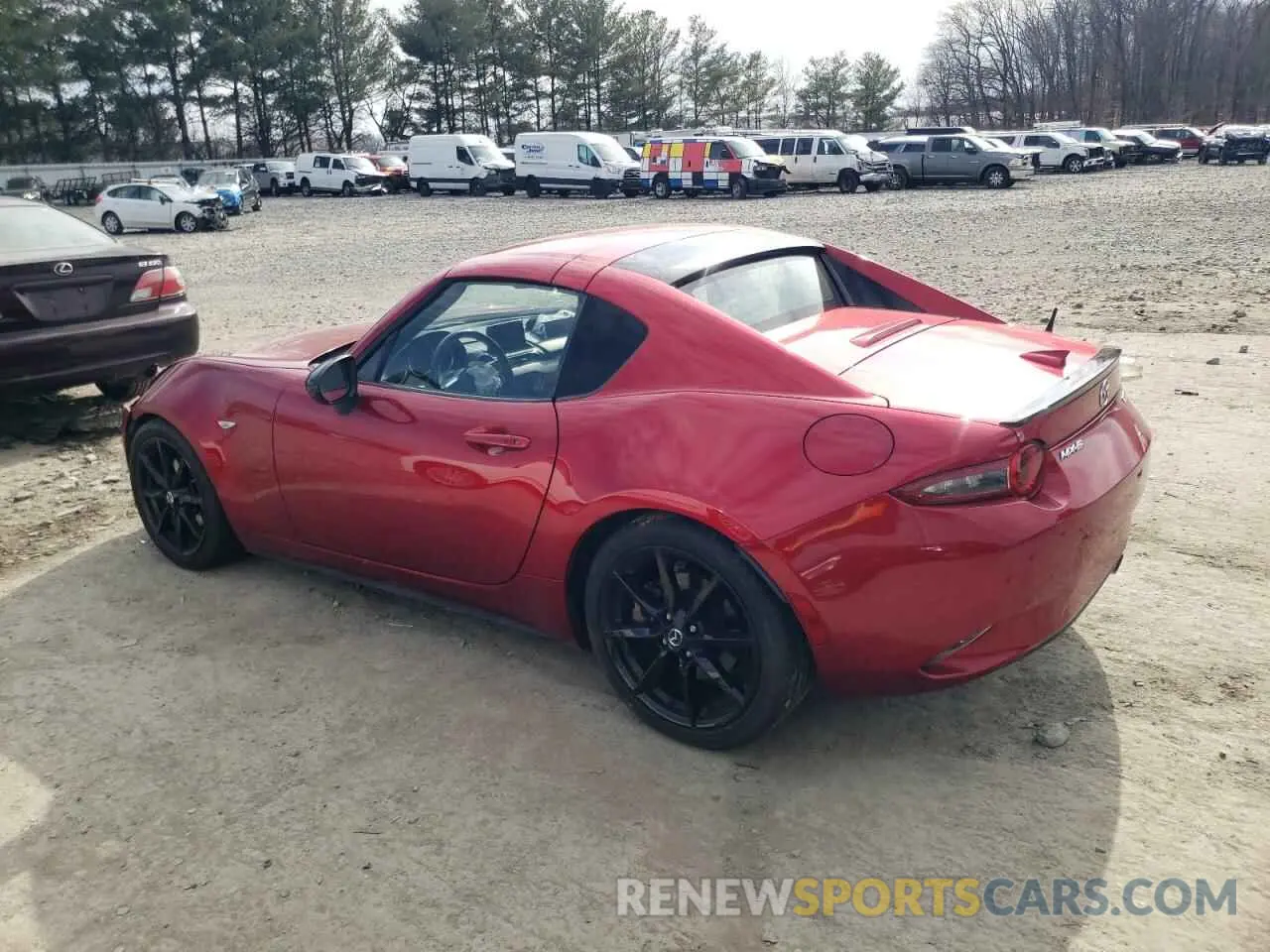 2 Photograph of a damaged car JM1NDAL73K0303415 MAZDA MX5 2019
