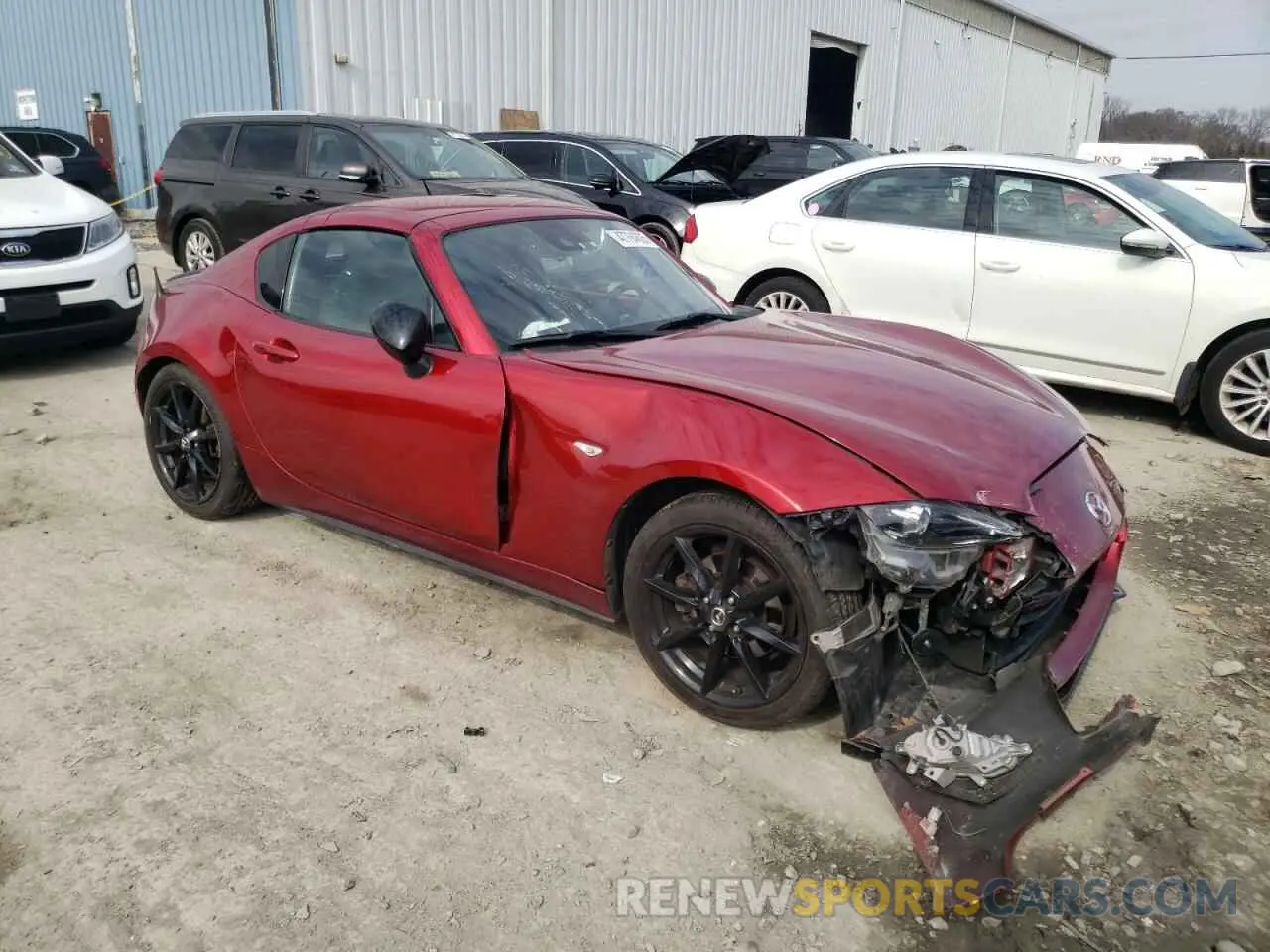 4 Photograph of a damaged car JM1NDAL73K0303415 MAZDA MX5 2019