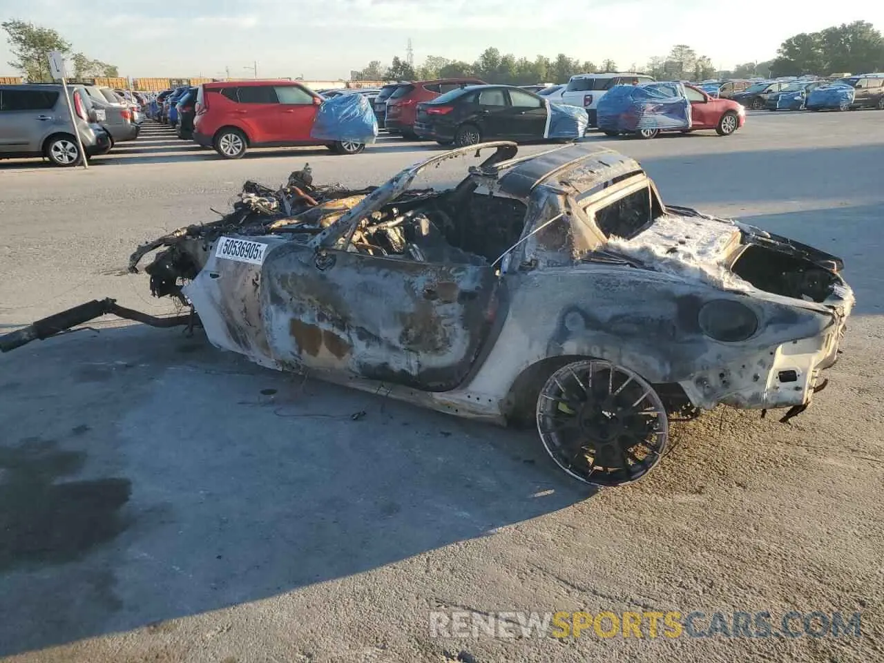 2 Photograph of a damaged car JM1NDAM73K0302635 MAZDA MX5 2019