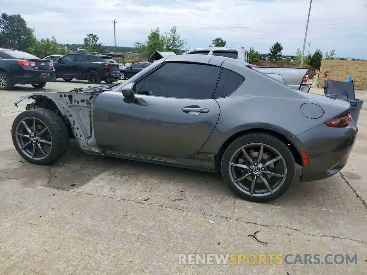 2 Photograph of a damaged car JM1NDAM78K0300217 MAZDA MX5 2019
