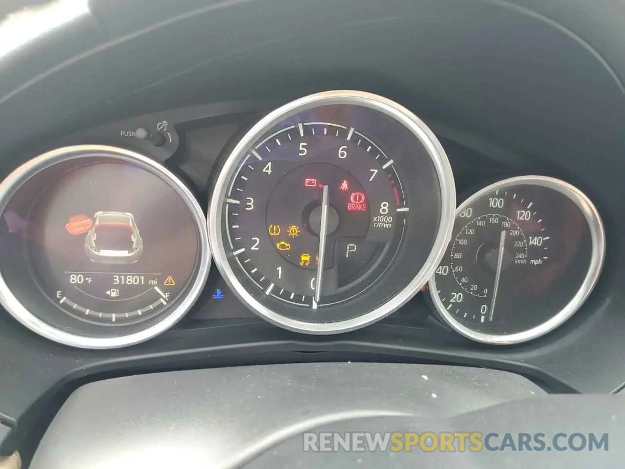 9 Photograph of a damaged car JM1NDAM79K0311307 MAZDA MX5 2019