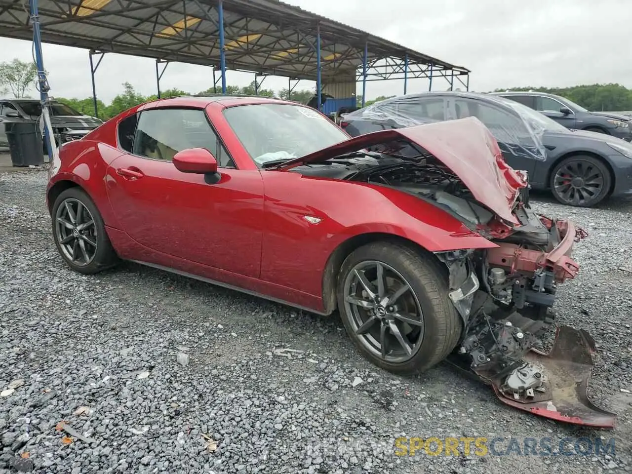 4 Photograph of a damaged car JM1NDAM7XK0307458 MAZDA MX5 2019