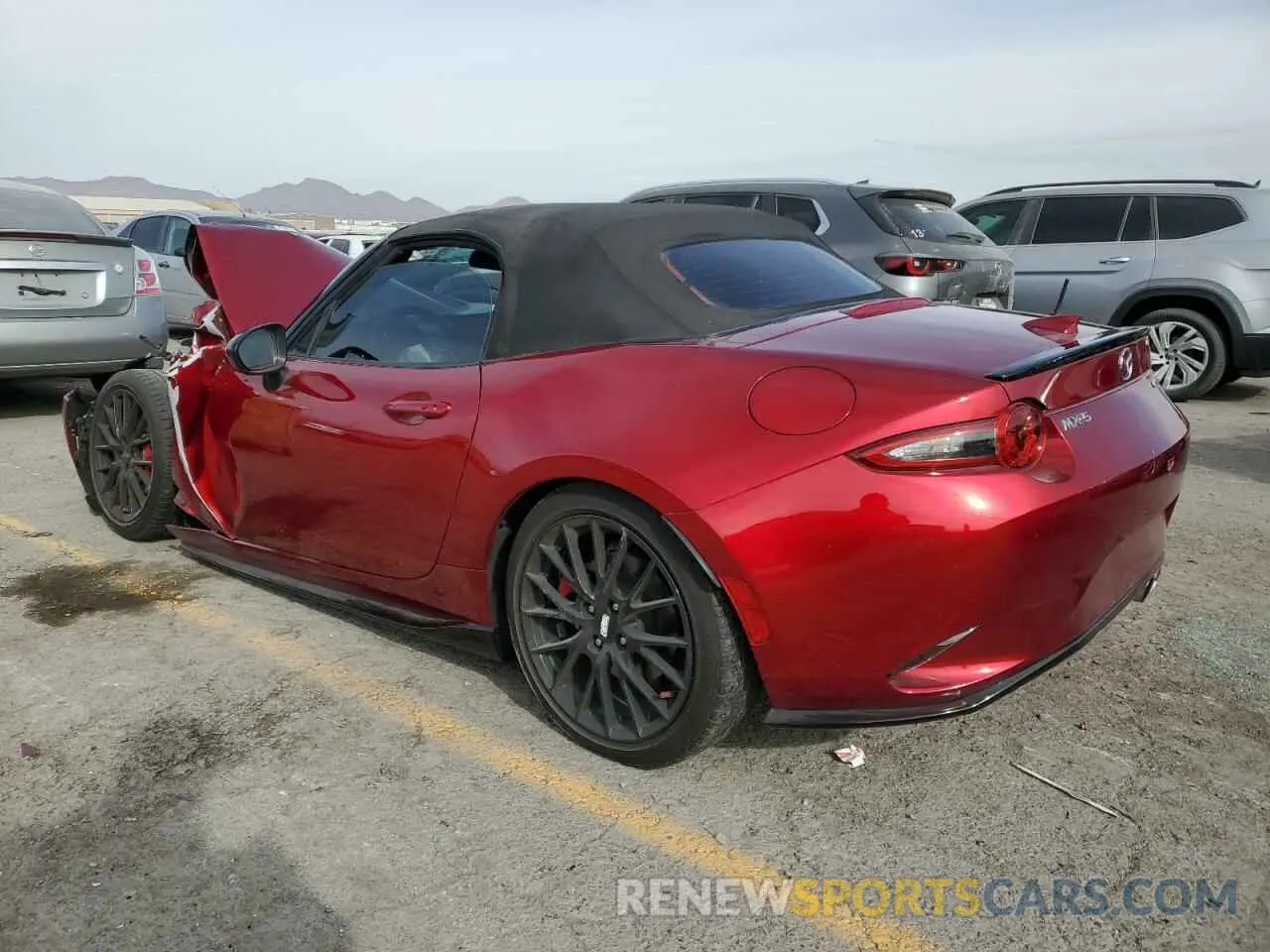 2 Photograph of a damaged car JM1NDAC75L0418616 MAZDA MX5 2020