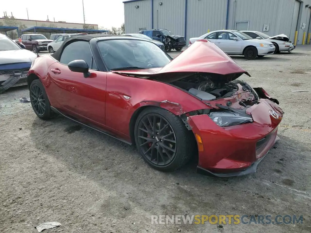 4 Photograph of a damaged car JM1NDAC75L0418616 MAZDA MX5 2020