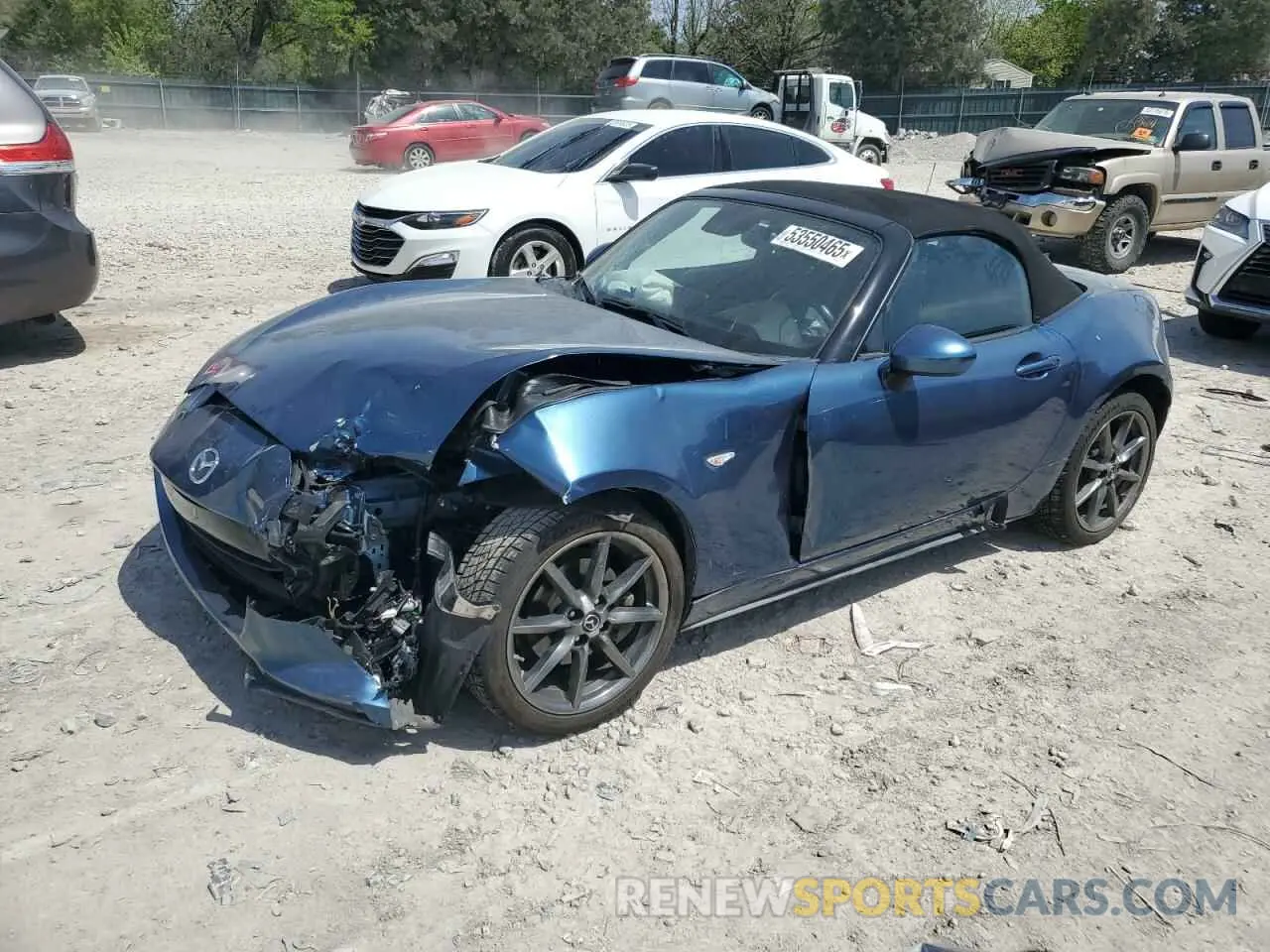 1 Photograph of a damaged car JM1NDAD7XL0414138 MAZDA MX5 2020