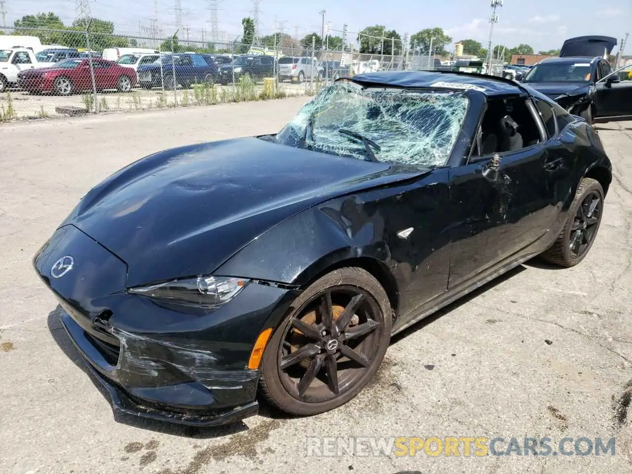 2 Photograph of a damaged car JM1NDAB7XM0454823 MAZDA MX5 2021