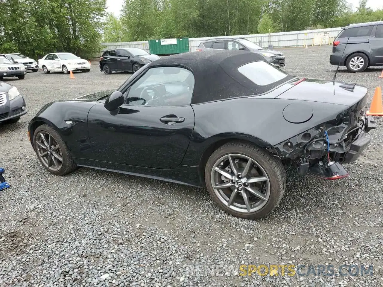 2 Photograph of a damaged car JM1NDAD78M0455899 MAZDA MX5 2021