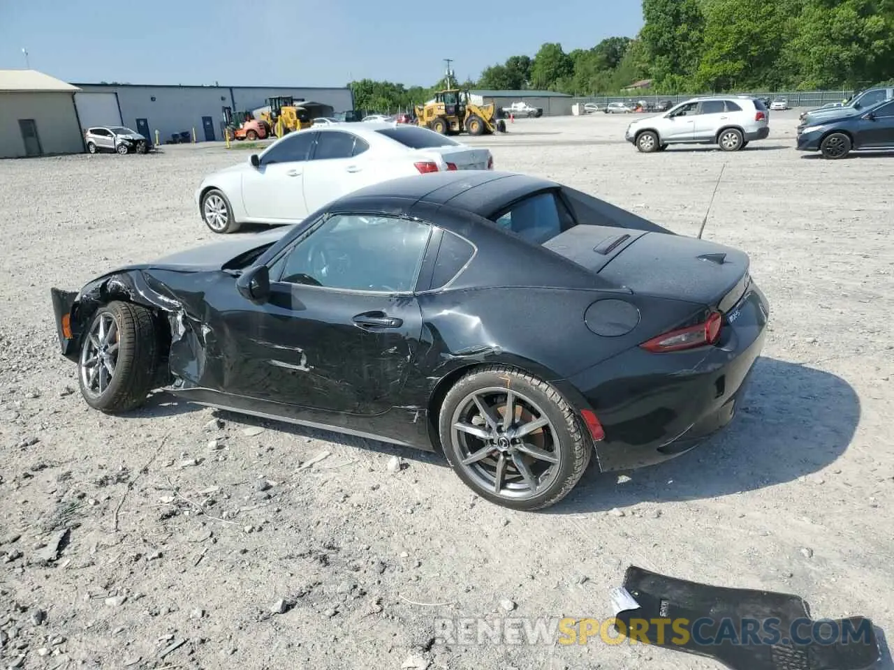 2 Photograph of a damaged car JM1NDAM7XM0456083 MAZDA MX5 2021