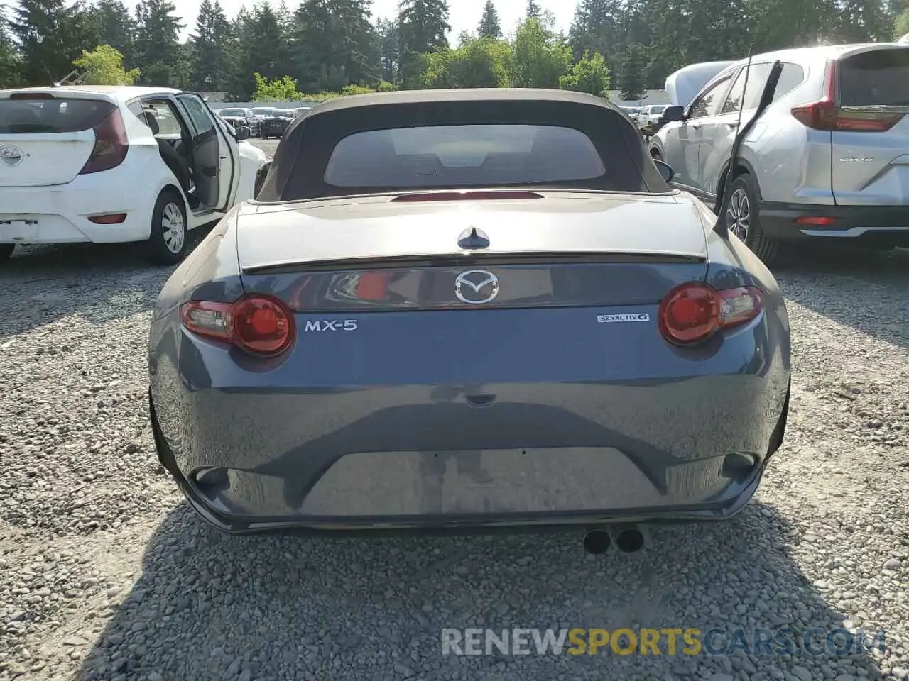 6 Photograph of a damaged car JM1NDAC71N0504282 MAZDA MX5 2022
