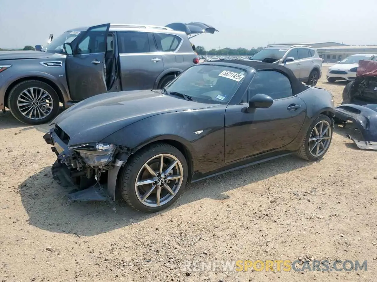 1 Photograph of a damaged car JM1NDAD74N0508356 MAZDA MX5 2022