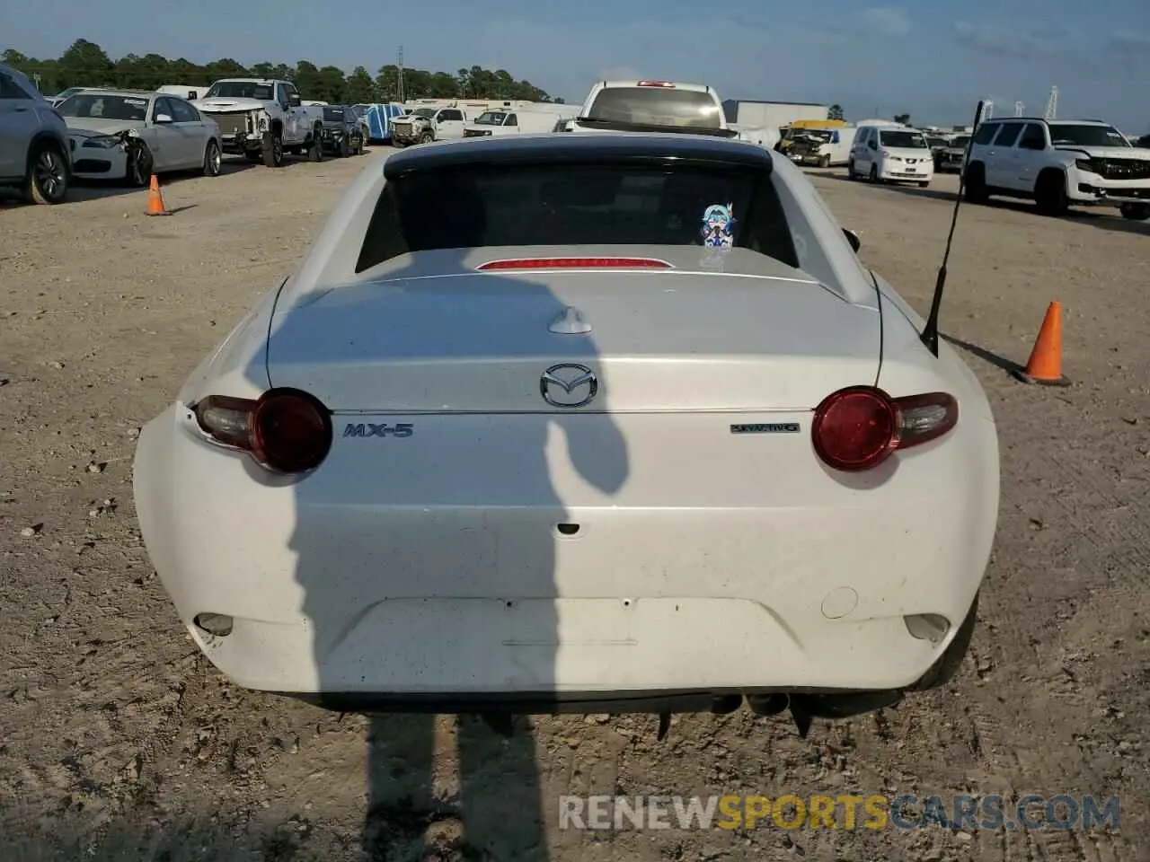 6 Photograph of a damaged car JM1NDAM77N0501997 MAZDA MX5 2022