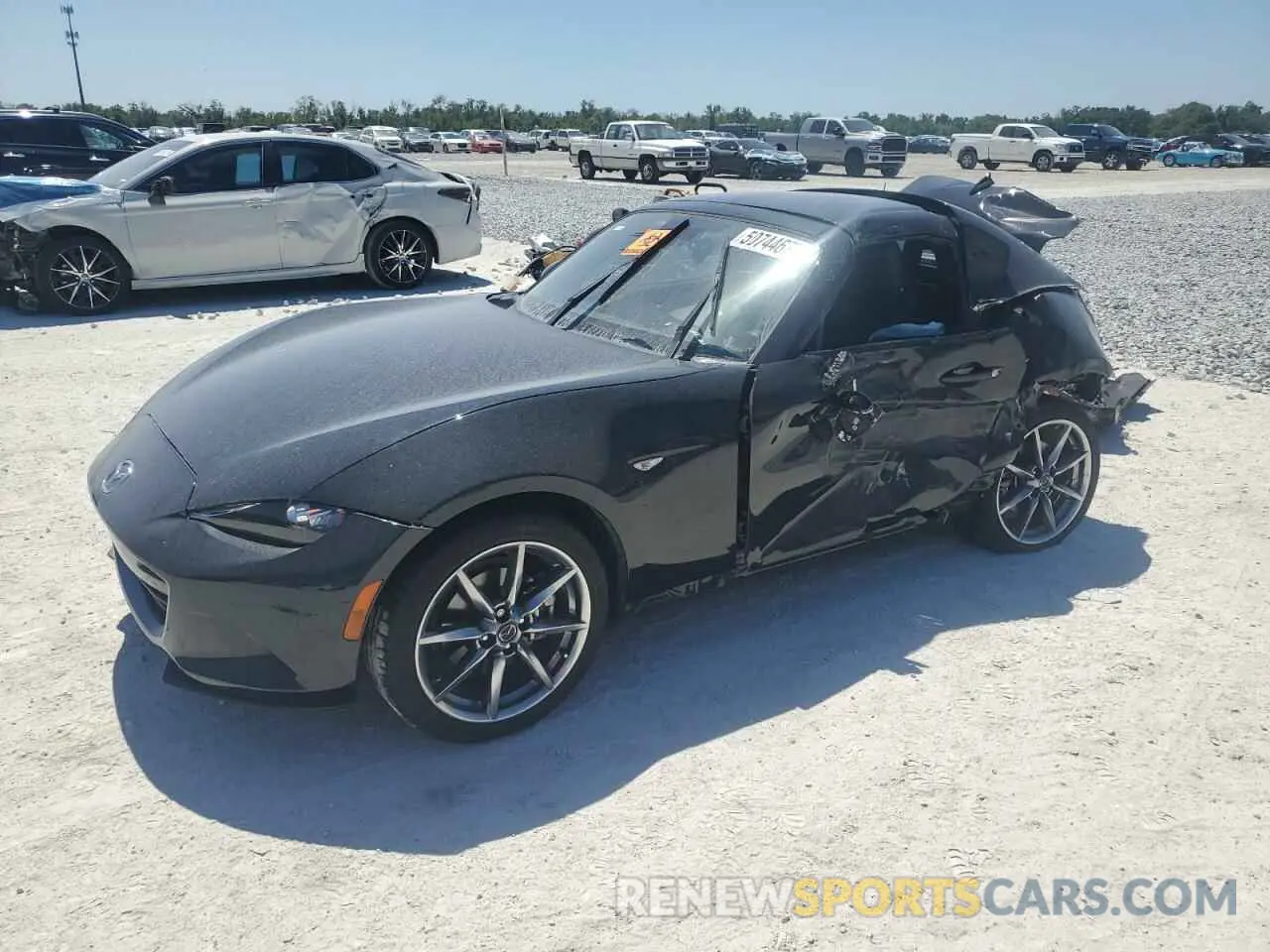 1 Photograph of a damaged car JM1NDAM7XN0506840 MAZDA MX5 2022