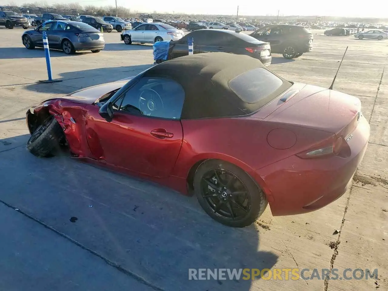 2 Photograph of a damaged car JM1NDAB70P0561948 MAZDA MX5 2023