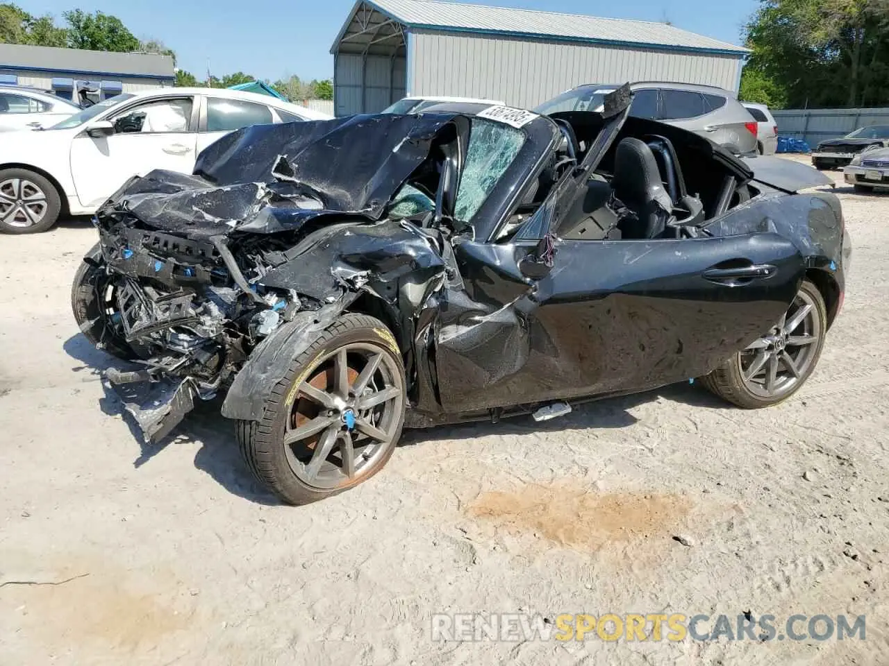 1 Photograph of a damaged car JM1NDAD70P0557539 MAZDA MX5 2023