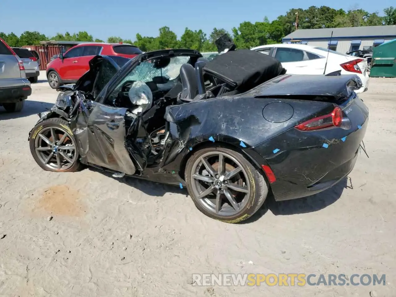 2 Photograph of a damaged car JM1NDAD70P0557539 MAZDA MX5 2023