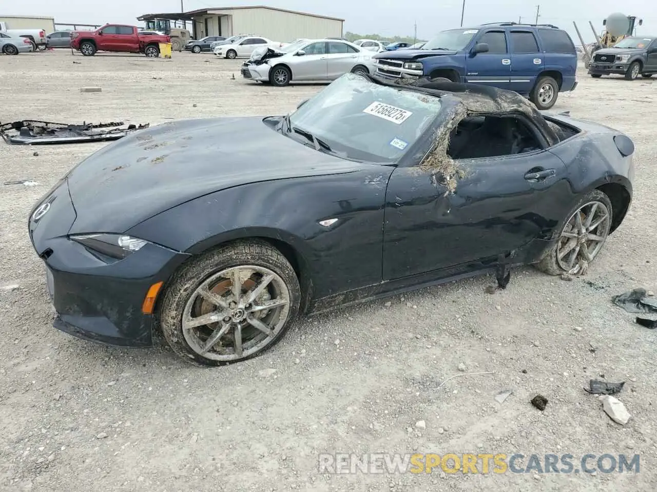 1 Photograph of a damaged car JM1NDAD76P0556346 MAZDA MX5 2023