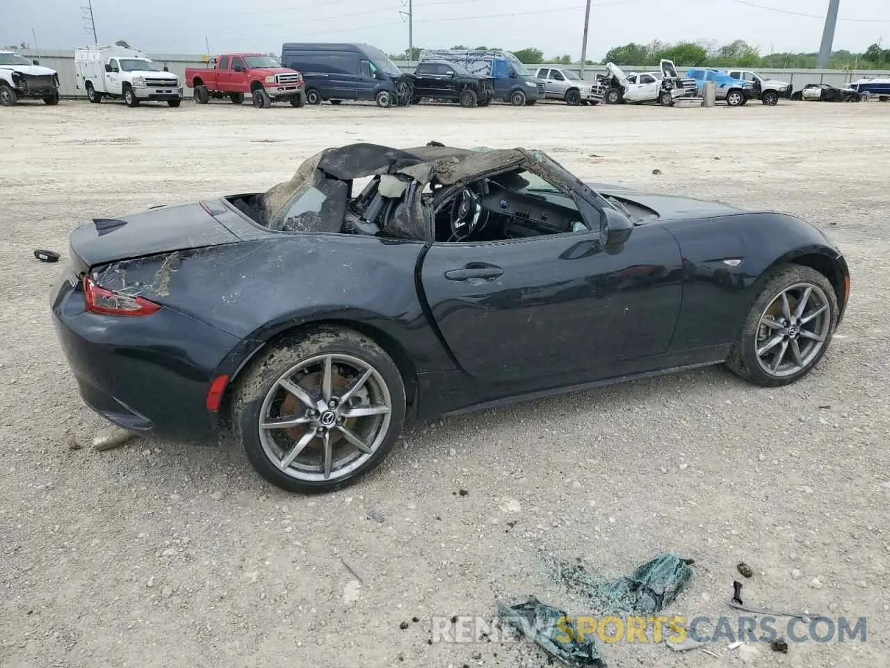 3 Photograph of a damaged car JM1NDAD76P0556346 MAZDA MX5 2023