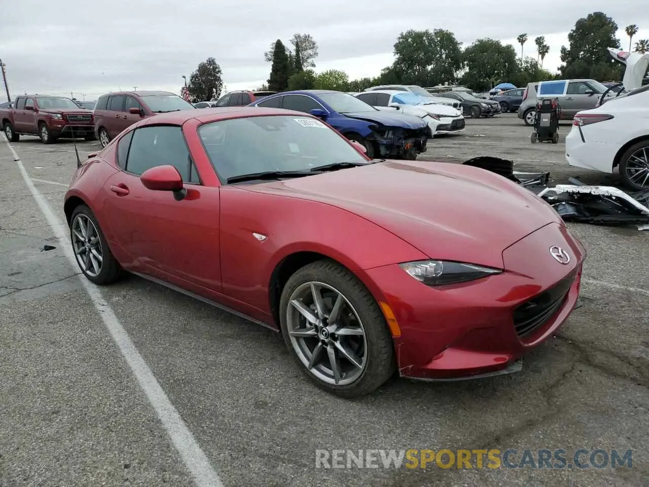 4 Photograph of a damaged car JM1NDAM73P0556658 MAZDA MX5 2023