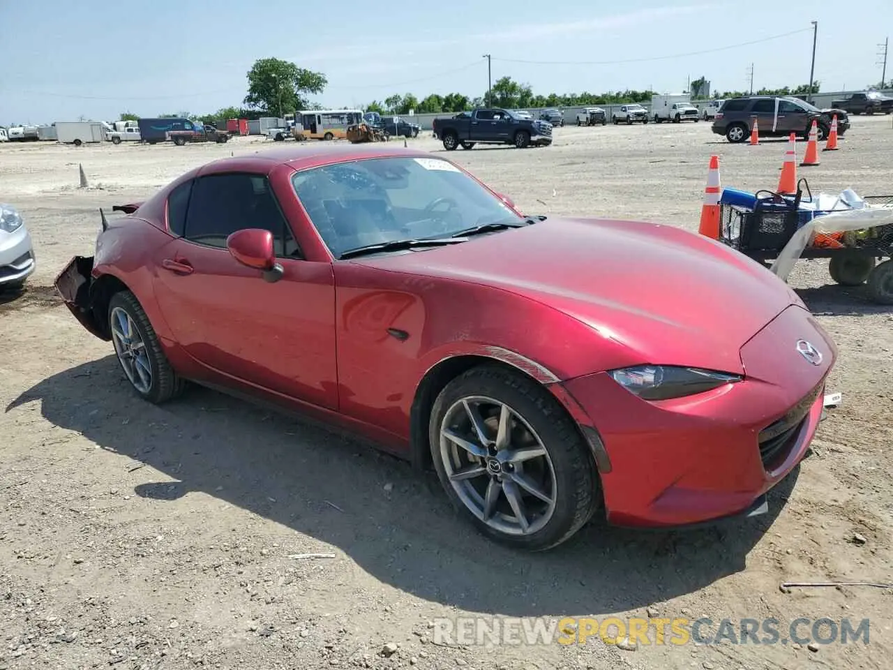 4 Photograph of a damaged car JM1NDAM75P0551171 MAZDA MX5 2023