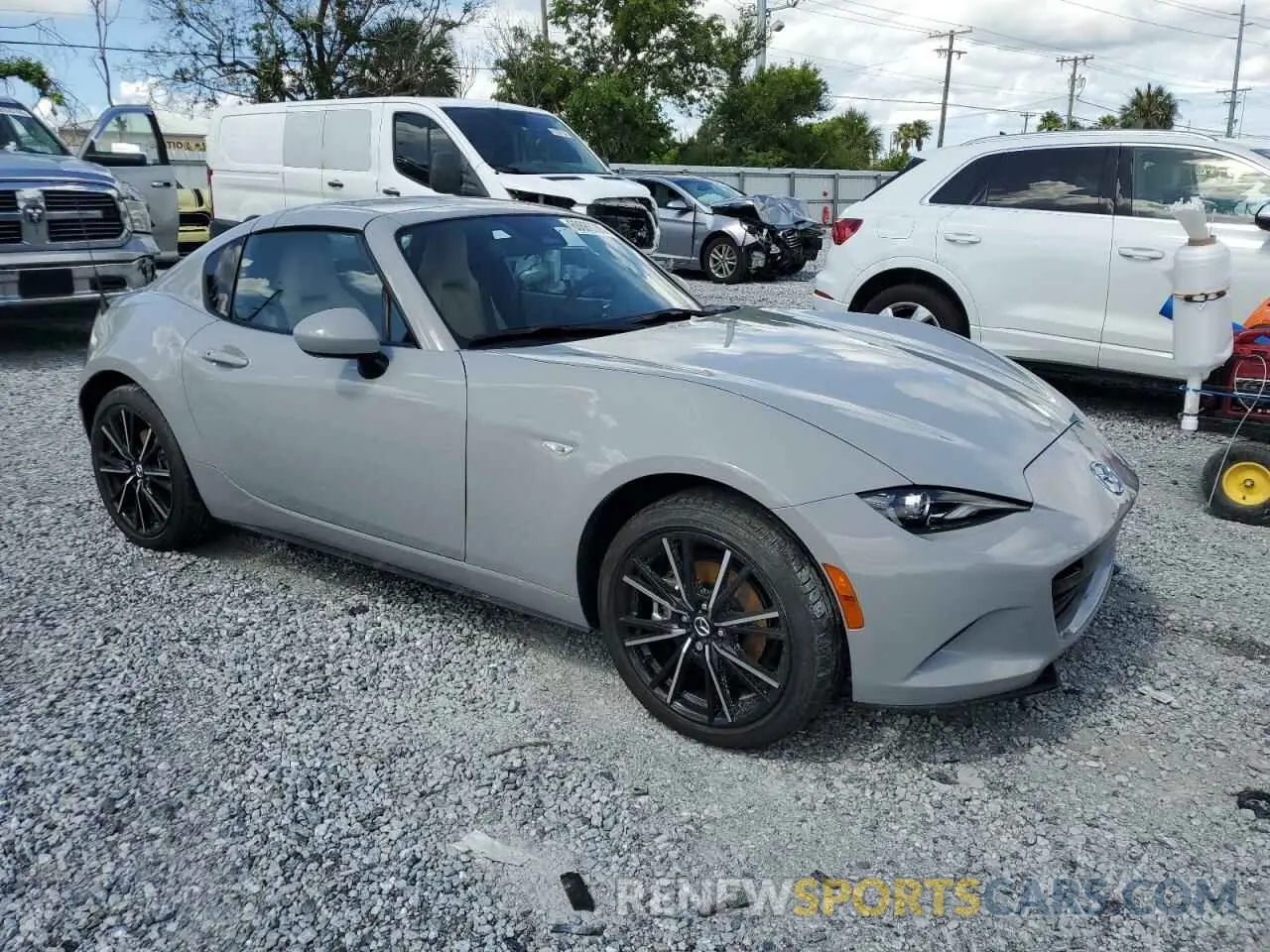 4 Photograph of a damaged car JM1NDAM70R0601686 MAZDA MX5 2024